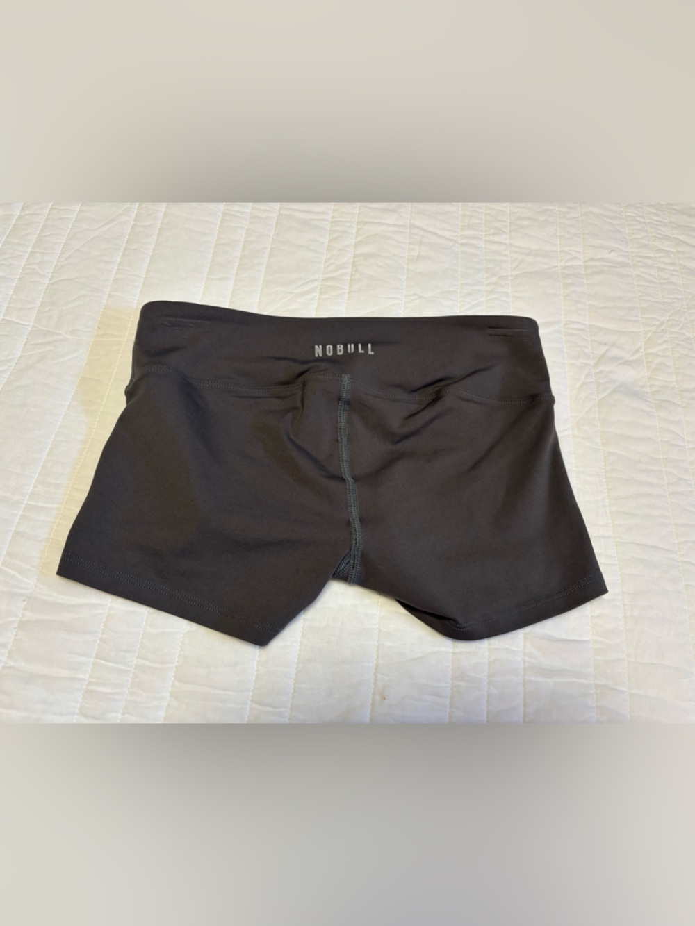 NoBull Women’s 2” Fitted Shorts - Dark Shadow Gray Size Small - Picture 9 of 11